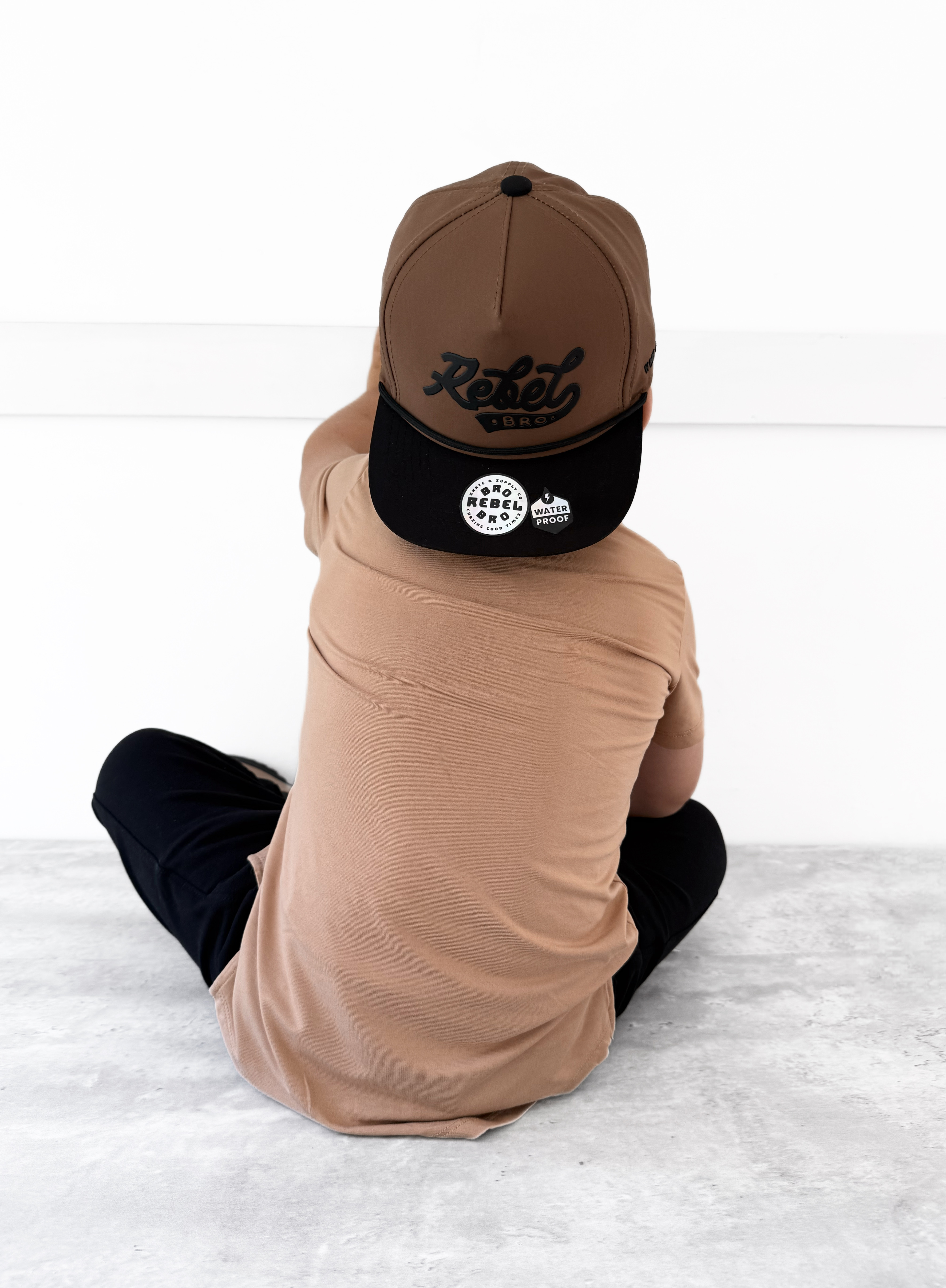 Everyday Bamboo Tee in Rust