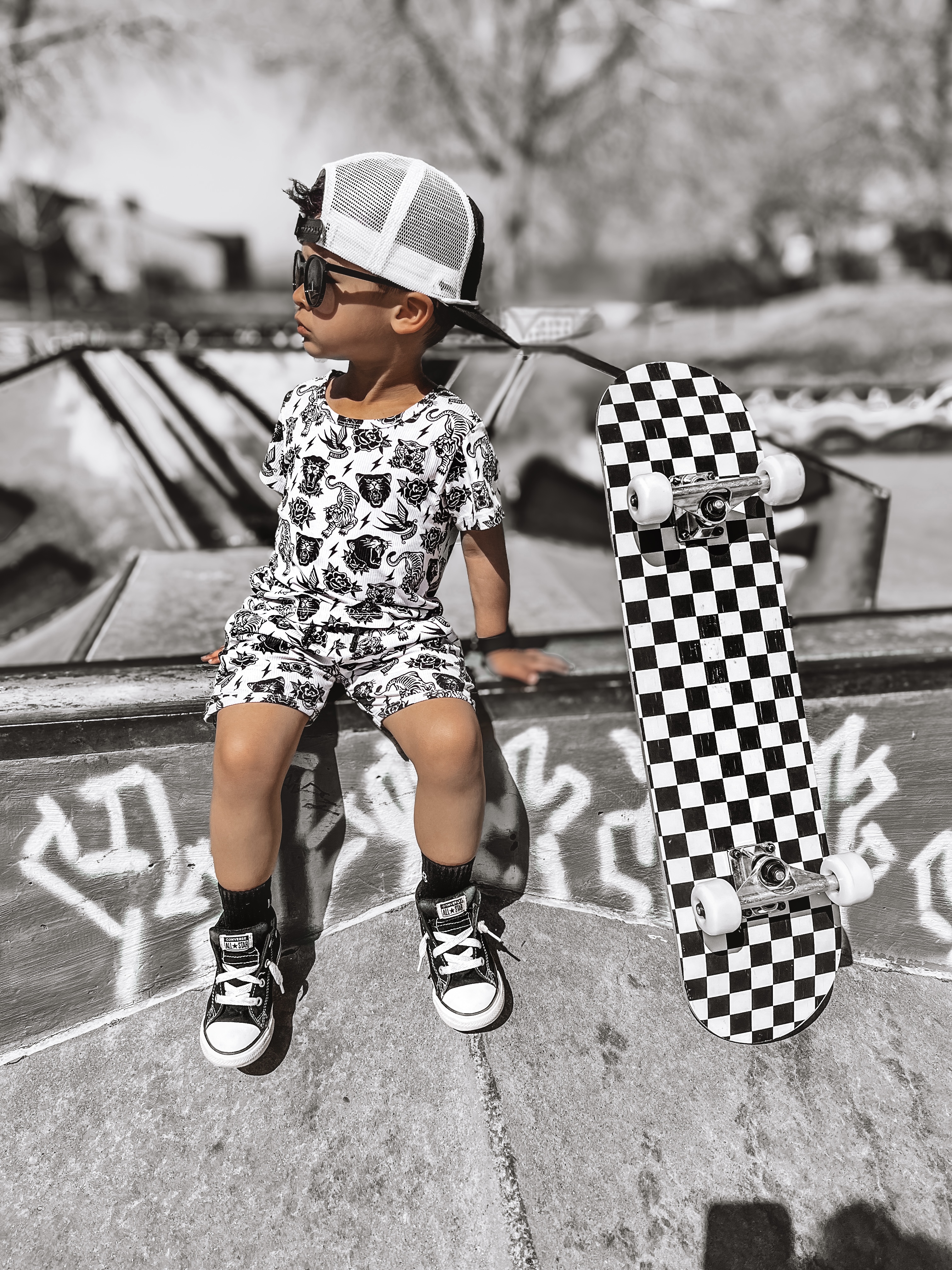 Biker Two Piece Set in Born to be Wild