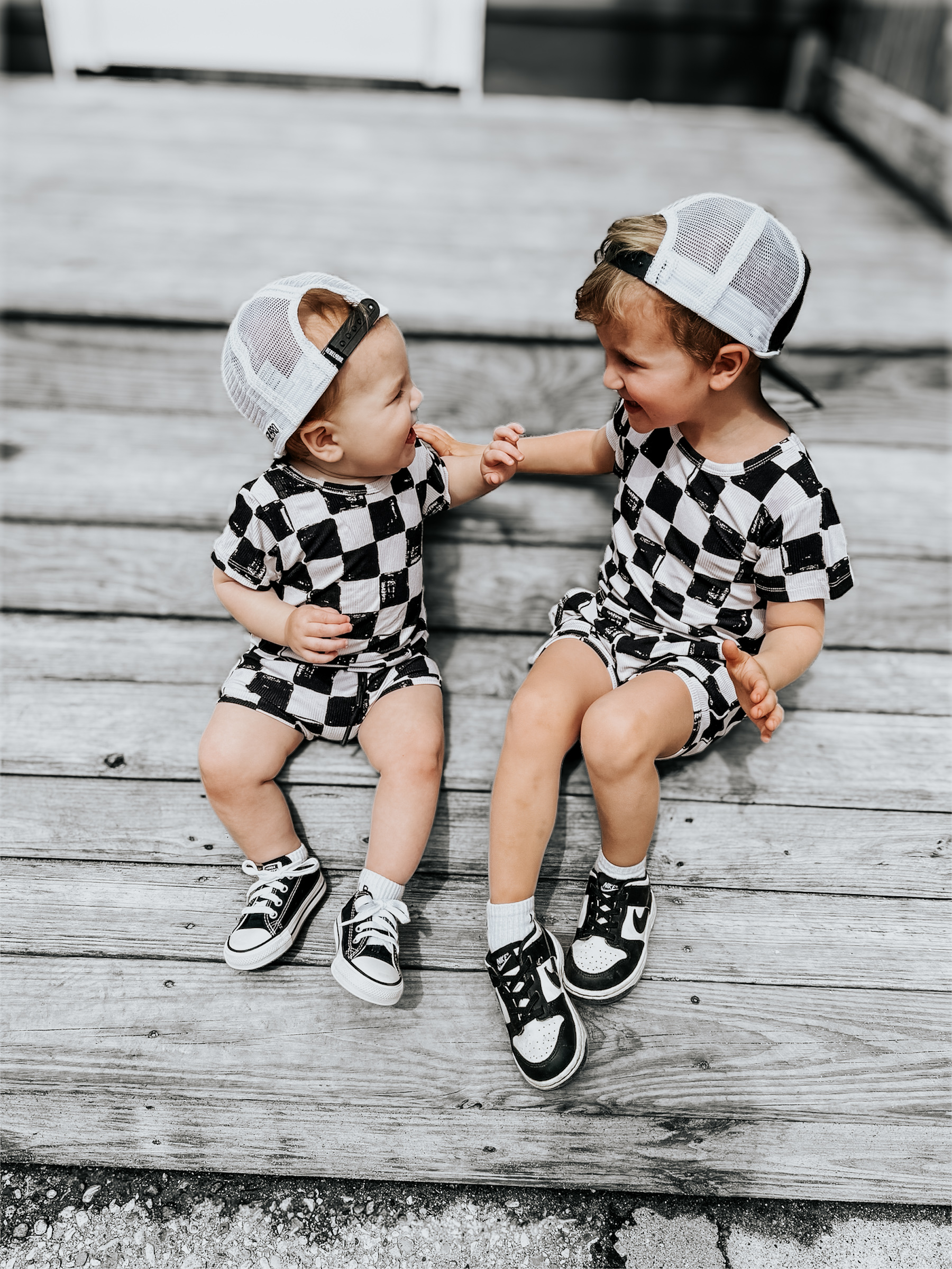 Bummie Two Piece Set in Vintage Venice