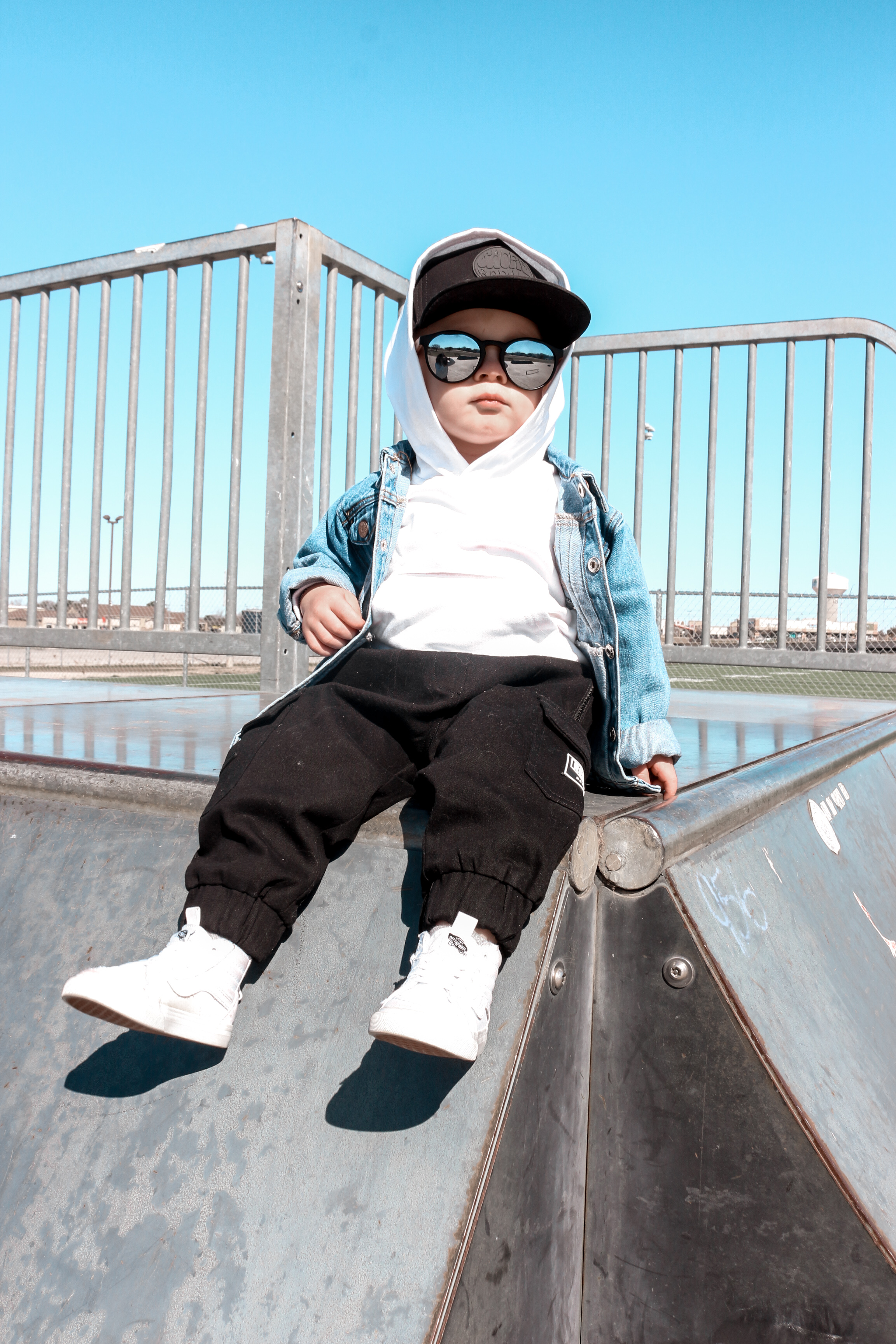 Rebel Cargo Pant in Black