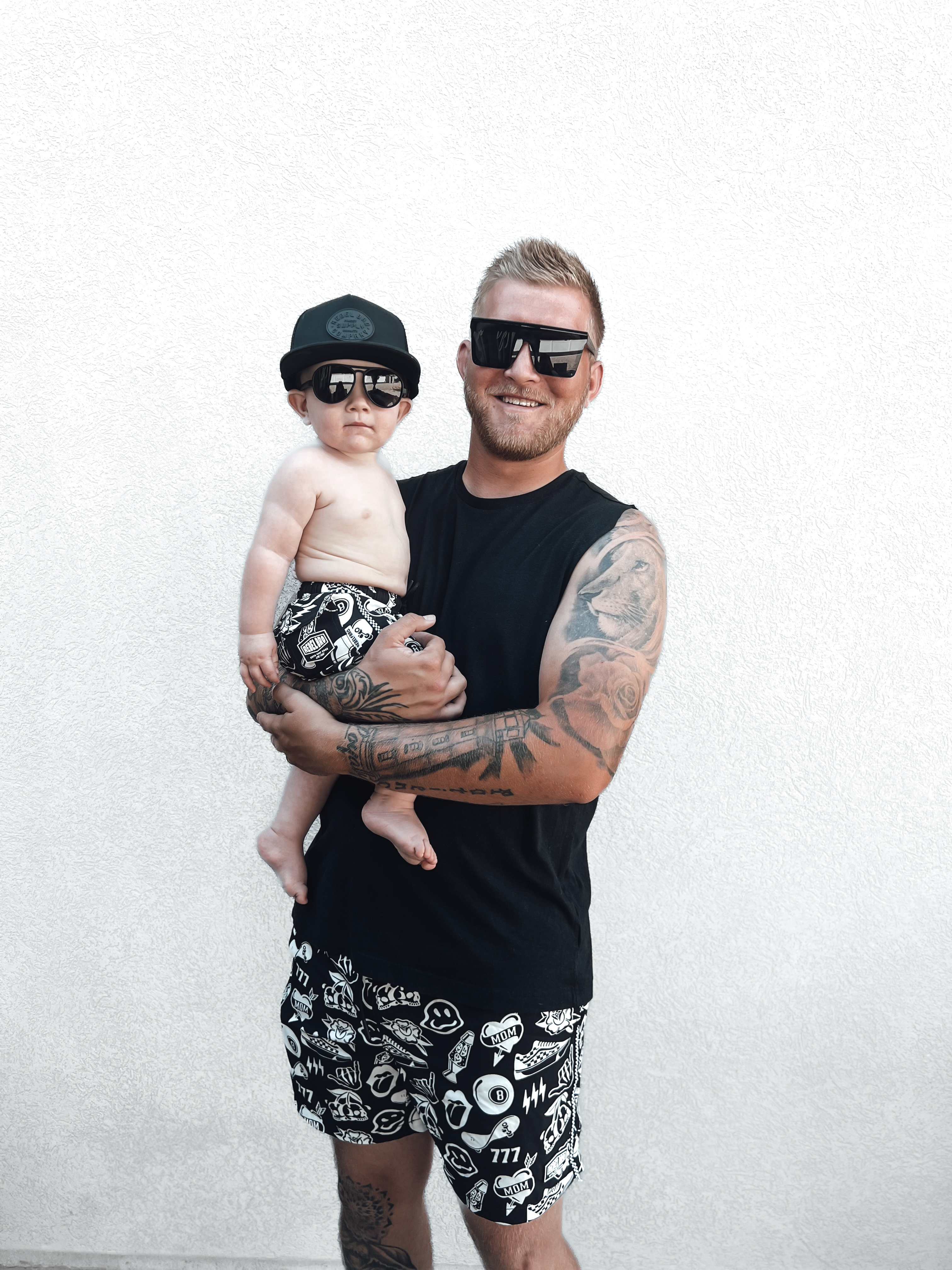 Hybrid Swim Trunks in Warped Tour [Midnight Edition]