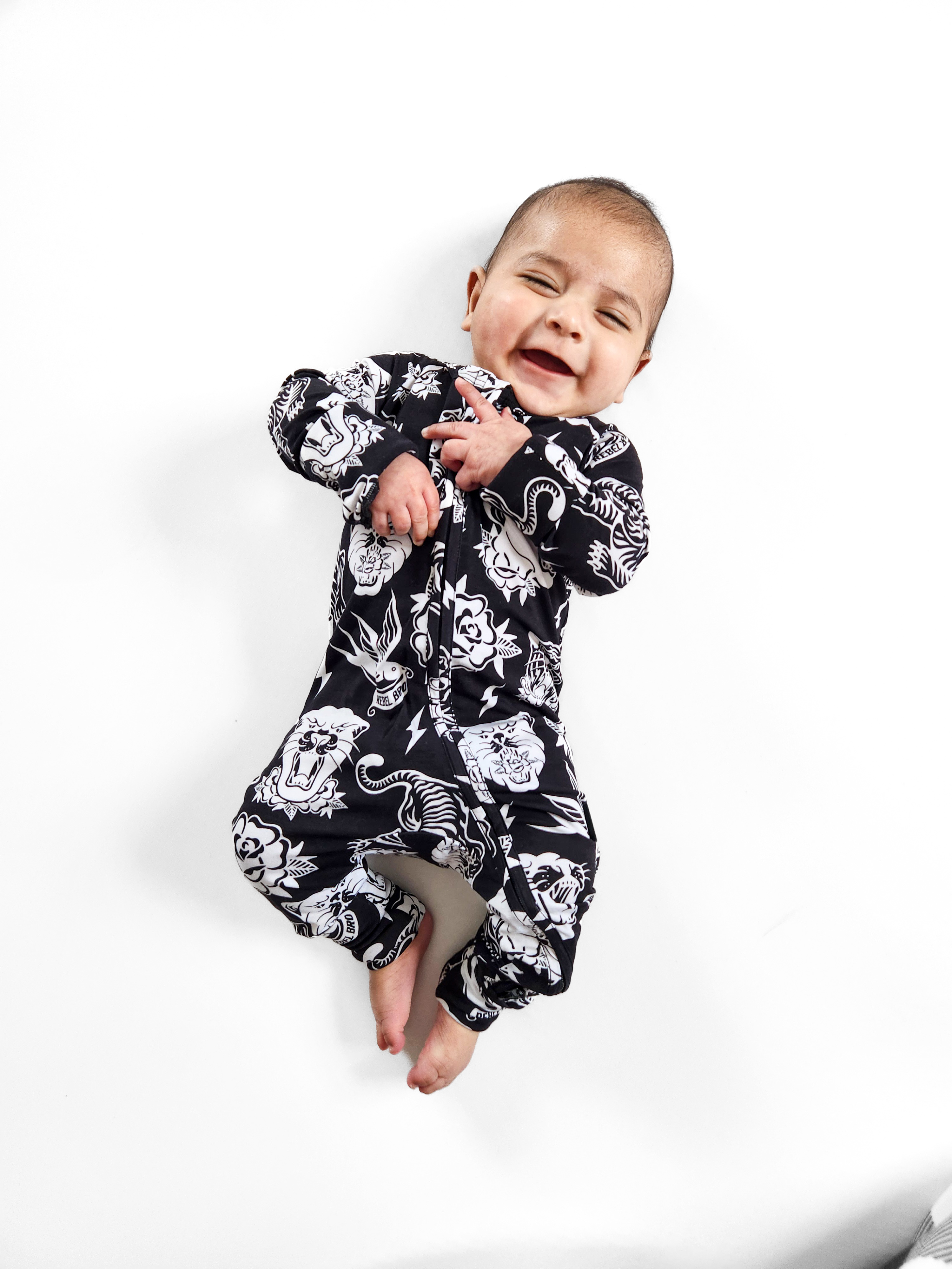 Bamboo Zippy Sleeper in Born to Be Wild