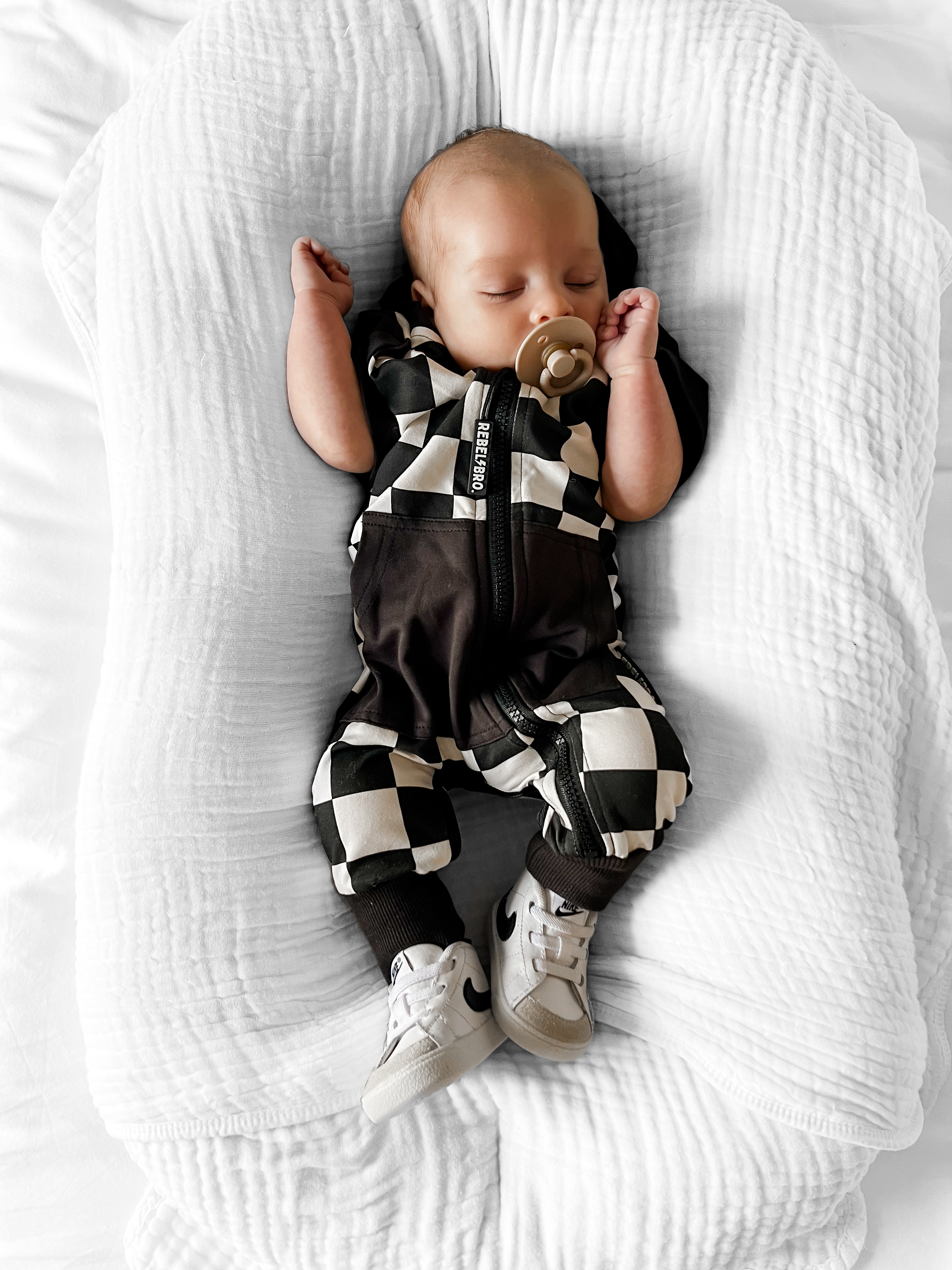 Hooded Rebel Short Sleeve Romper in Venice