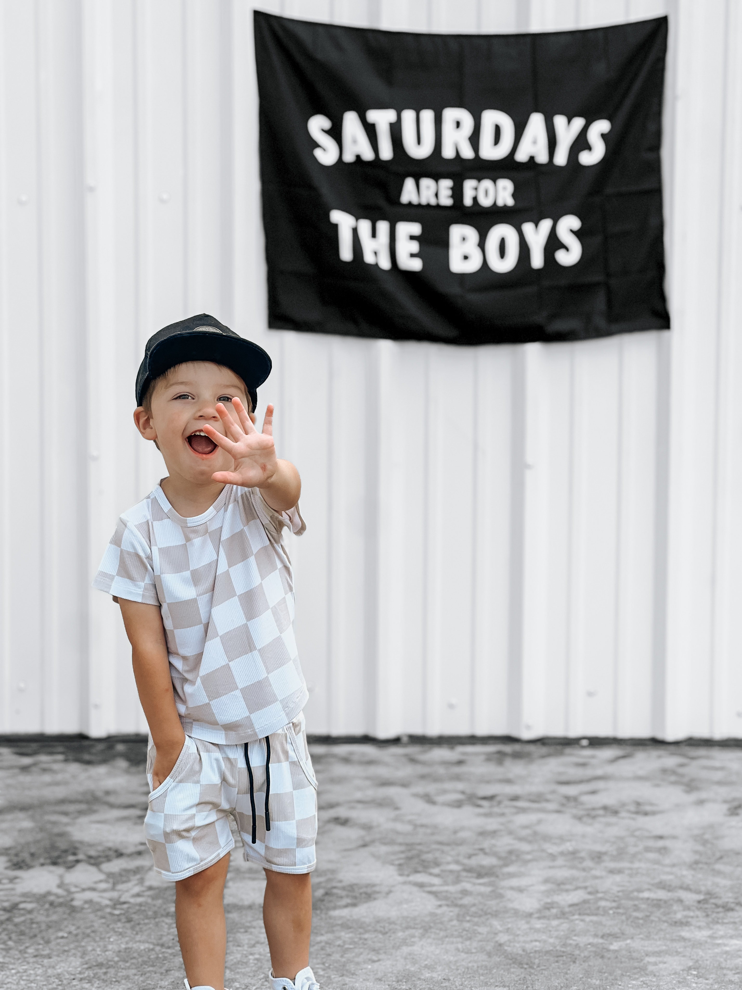 Biker Two Piece Set in Callen