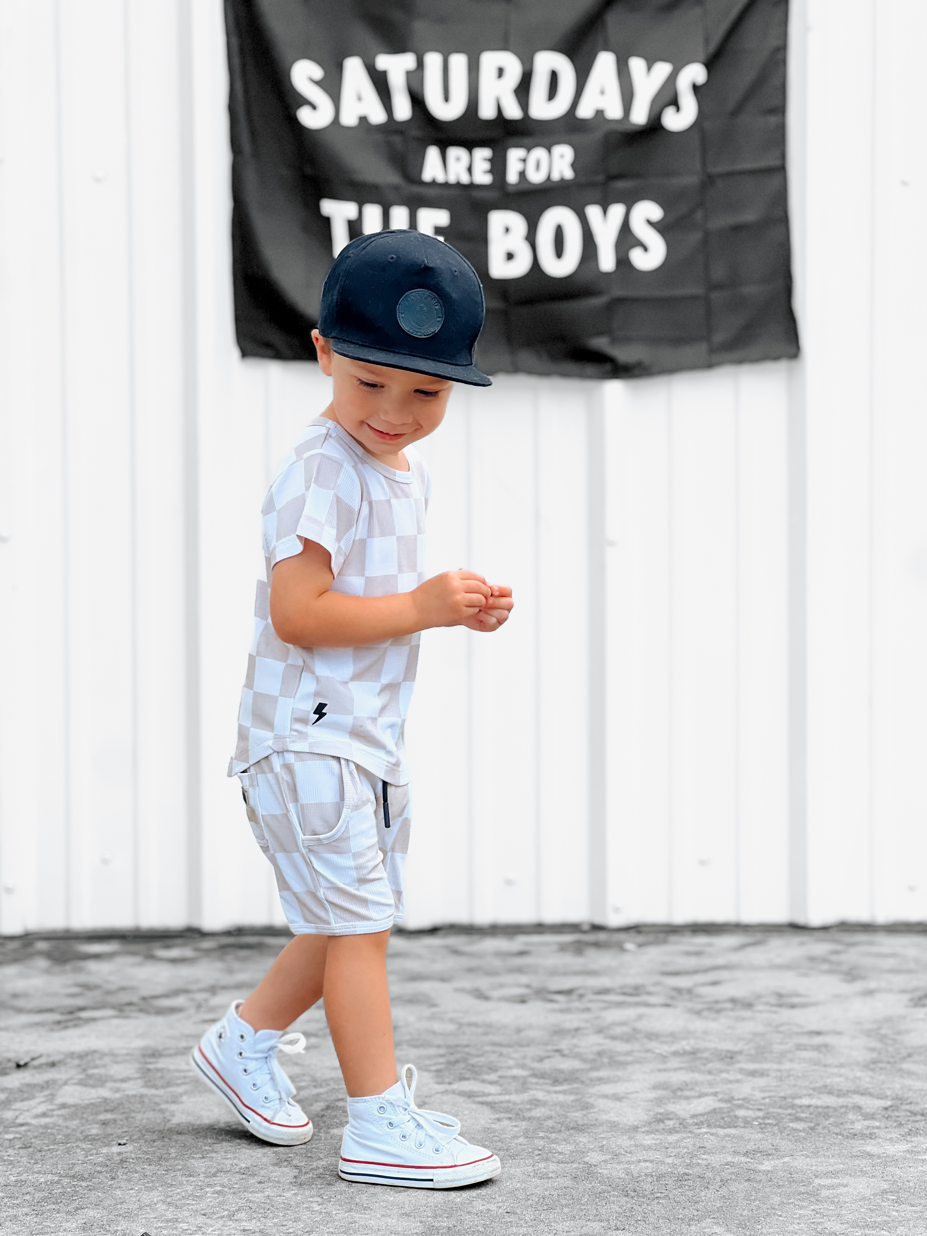 Biker Two Piece Set in Callen