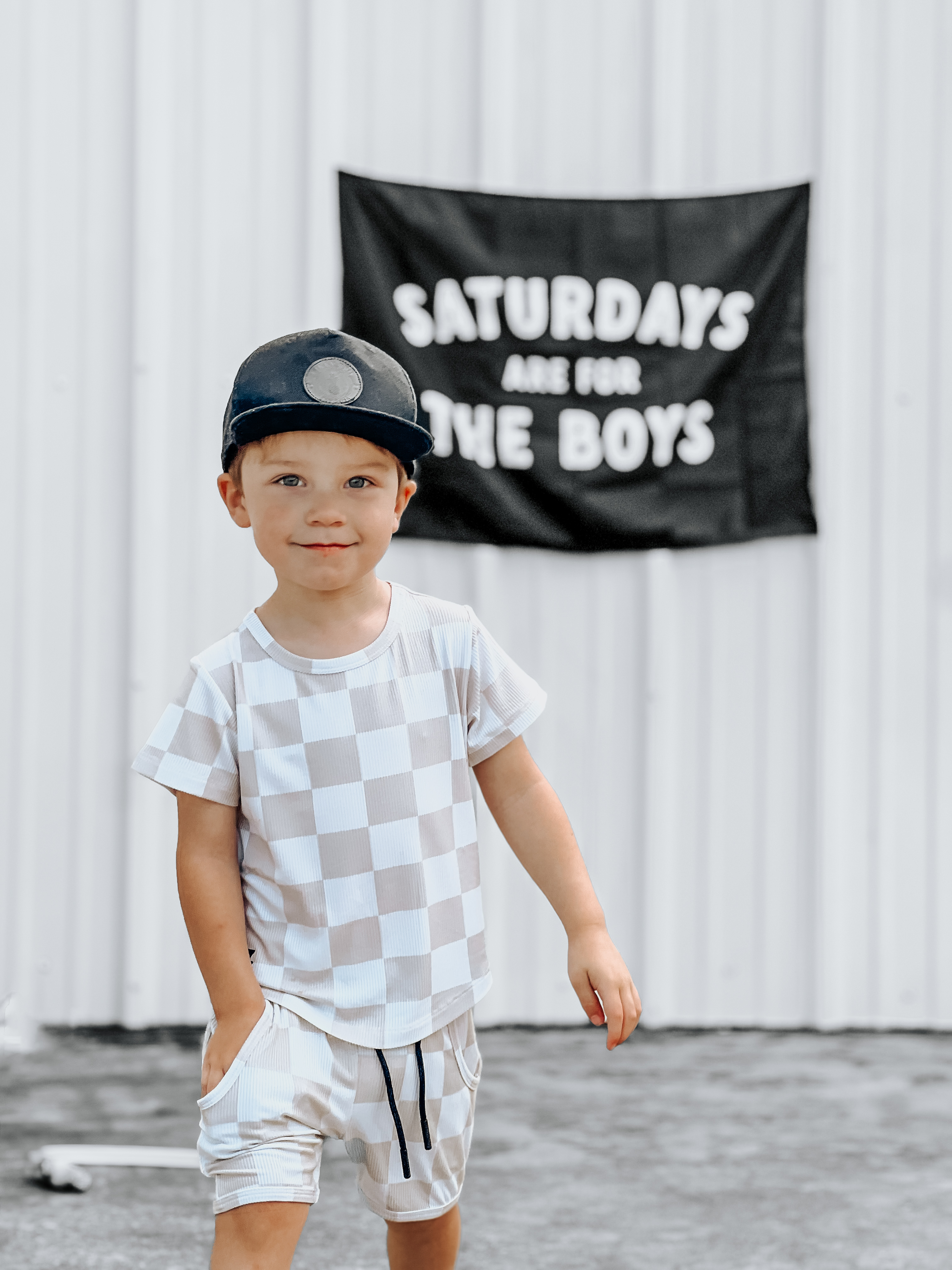 Biker Two Piece Set in Callen